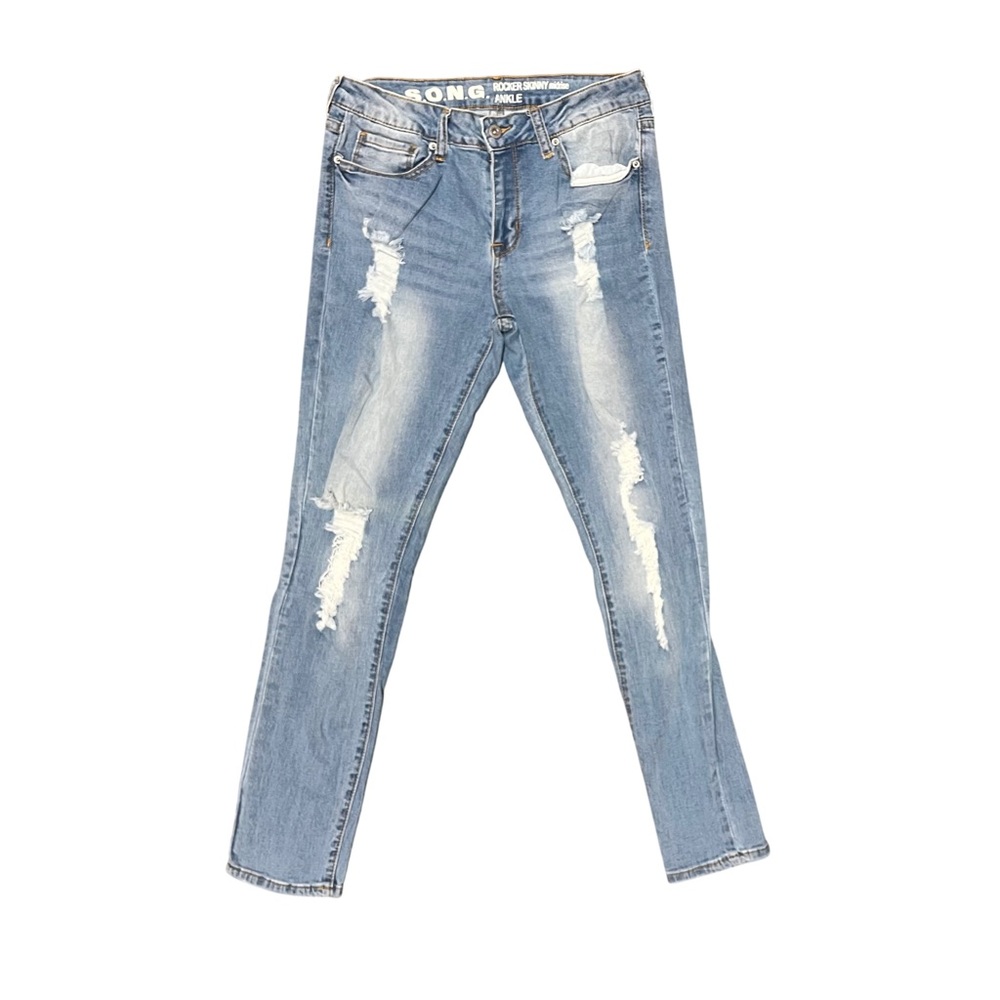 S.O.N.G Rocker mid rise skinny jeans